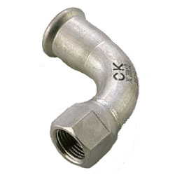 Press Fitting for Stainless Steel Pipes SUS Press water Faucet Elbow (SP-WL-13X1/2) 