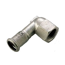 Press for Stainless Steel Pipe - SUS Press Water Faucet Elbow (Short) (SP-WL(S)-13X3/4) 