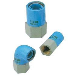 Core Fittings, for Appliance Connection, Dissimilar Metal Contact Prevention Fittings, Female Adapter Socket (ZFS-40-CC) 