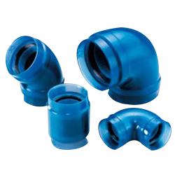 Transparent PC Core Fittings (TPC) for Lined Steel Pipe Connection, Elbow (TPC-L-80) 