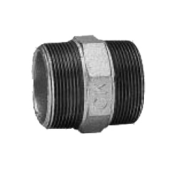 CK Fittings - Screw-in Type Malleable Cast Iron Pipe Fitting - Nipple (NI-150-B) 