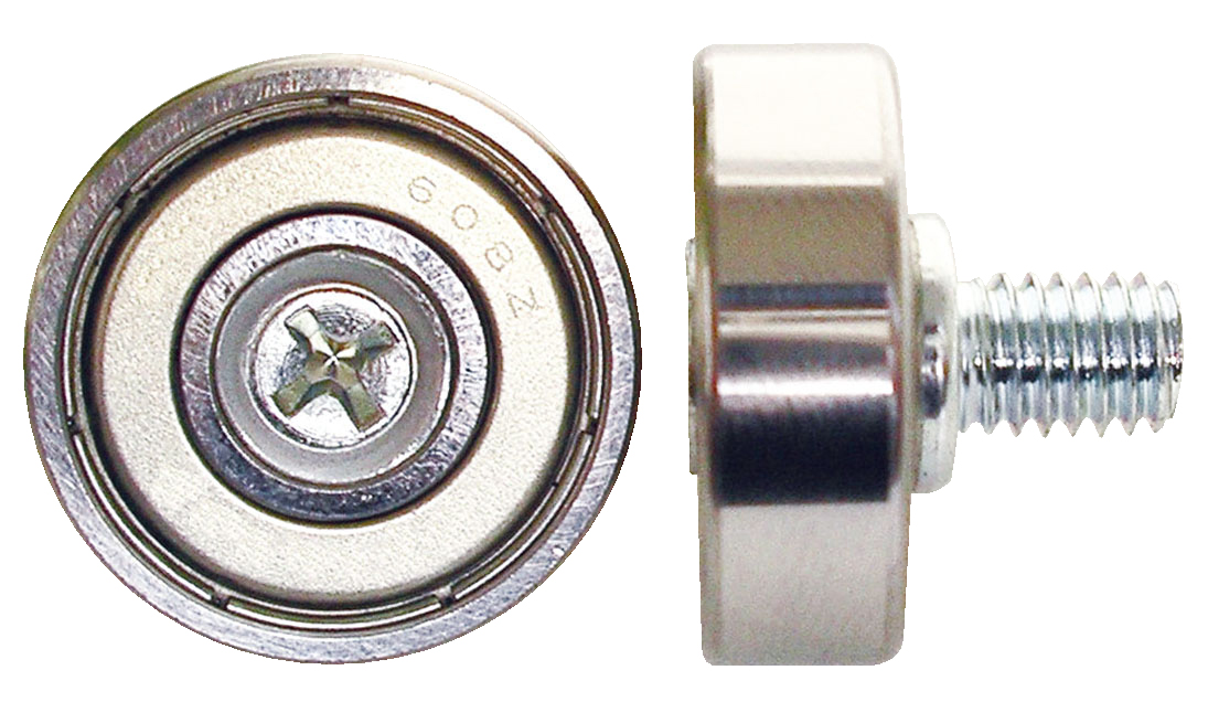 Bearing with Bolt Steel-Made Cross Groove Type