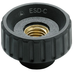 Grip Knob with Vertical Groove BT.FP-ESD