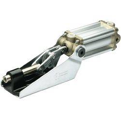 Pneumatic Clamp with Pulling Lever PFA. (GG.AO371) 