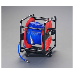 Air hose reel (made of urethane) Left and right 360° rotation specifications Inner diameter 6.5 x Outer diameter 10 mm/Inner diameter 8 x Outer diameter 12 mm (EA124BD-40A) 