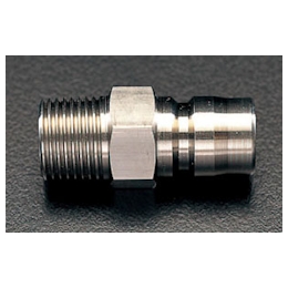 Stainless Steel Male Threaded Plug for Medium Pressure EA140AG-8