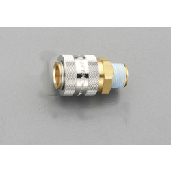 male thread coupling (brass / one push)