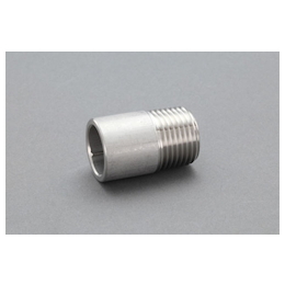 Single threaded nipple (made of stainless steel) Thread ⇔ Steel pipe Maximum operating pressure 1.35 MPa (EA469DG-12A) 