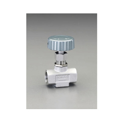 Needle valve (made of stainless steel) Working pressure: Up to 3.43 MPa (EA470CM-1) 