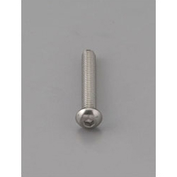Button Head Bolt with Hexagonal Hole [Stainless Steel] EA949MF-406