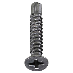 Pierce Screw (Countersunk Head / Stainless Steel / Black / 50 Pcs.)