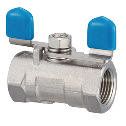 Stainless Steel 3.92 MPa Butterfly Handle Type, Reduced Bore Type, Ball Valve (UBVN-14E-BU-R) 