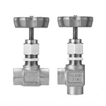 Stainless Steel, 9 MPa, Screw-In, Trace Control Valve with Panel Nut (UE-39PB-R) 
