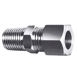For Copper Pipe, B1-Type Compression Fitting, B1, MALE CONNECTOR (GC-8X1/8-B1) 