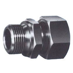 For Copper Pipe, B-Type Compression Fitting, PF, Type STRAIGHT THREAD CONNECTOR (GC6-G1/4-B) 