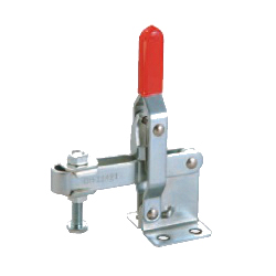 Toggle Clamp, Vertical Handle, U Shaped Arm (Flange Base) GH-11421/GH11421-SS