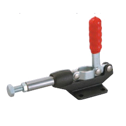 Toggle Clamp - Push-Pull Action Type - Flanged Base, Stroke 42 mm, Straight Arm GH-305-EM