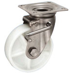 Stainless Steel Caster Swivel (With Double Stopper) JAB Type Size 150 mm (PNAJAB-150) 