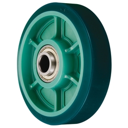 PNUD Type Resin Urethane Rubber Wheel (with Stainless Steel Bearings) (PNUD-150) 
