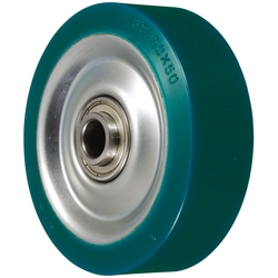 RF Type Heavy Duty Steel Plate Urethane Rubber Wheel (RF-150) 