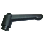 Clamp Lever, Zinc Diecast Lever, Tapped Type (4030-78-M10-BK) 