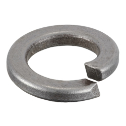 9/16" Grade 8 Regular Split Lockwasher USA Alloy Steel Black Oxide 