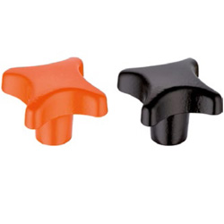 Palm-shaped Handle DIN 6335 Casting, Plastic Coating