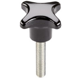 Palm-shaped Handle with Screw DIN 6335 Plastic