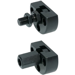 Quick Plug Coupling · Lateral Offset Compensation and Flange with Screw