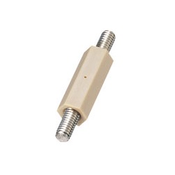 PPS Spacer (Hexagonal Insulating Double-Ended Male Screw) Thread Fixing Adhesive / NSP-WE