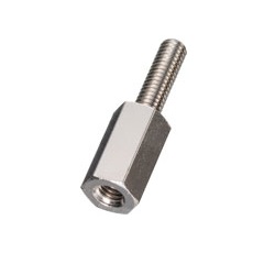 Stainless Steel Spacer (Hexagonal) Long Male Thread/LSU