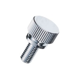 Brass Knurled Knob (Flanged) / NB-CC