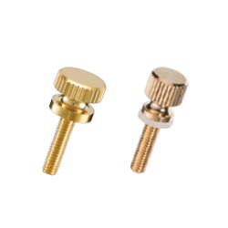 Brass Knurled Knob (Flanged) NB-CG/CG-N