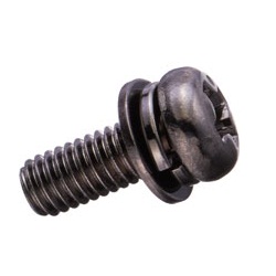 Brass Pan-Head Set Screw (With SW/PW) / B-0000-S1B