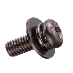 Brass Pan-Head Set Screw (With SW / PW [Large]) / B-0000-S2B