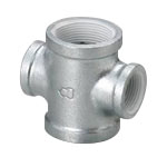 Pipe Fitting With Sealant, WS Fitting, Reducing Cross (WS-BRCR-65X50X25A) 