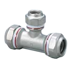 Mechanical Fitting T for Stainless Steel Pipes (ZLT-20) 