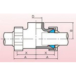 High Power Lock Screw Tee (SLHPFT-80A-W) 