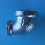 Pipe Fitting, Reducing Elbow (BRL-125X80A-W) 