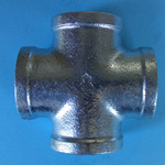 Pipe Fittings, Cross (With Clamp) (BCR-8A-B) 