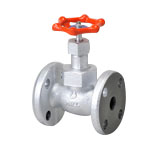 Malleable Valve, 10K Type, Globe Valve, Flanged, equipped with Reinforced PTFE Disc (M10KFD-20) 