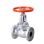 Malleable Valve, 10K Type, Globe Valve, Flanged, equipped with Reinforced PTFE Disc, External Thread B･B Type