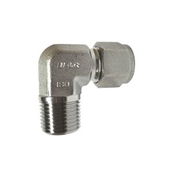 Double Ferrule Type Tube Fitting Male, Elbow, DLN (DLN8-R8SS) 