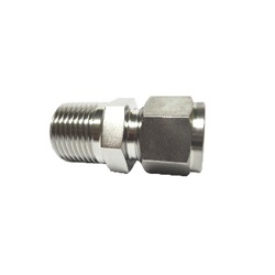 Double Ferrule Type Tube Fitting Male Connector MDCT (MDCT6M-4SS) 