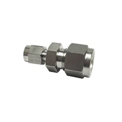 Double Ferrule Type Tube Fitting, Reducing Union, DUR (DUR12-8SS) 