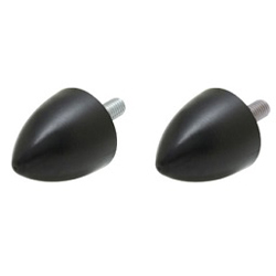 Vibration-resistant Rubber (cone, male screw on one side) (VD6) (VD6-3540M8M-SUS) 
