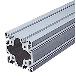 Line 8 Strut Profile, Lightweight Type, 80 × 80, 2 Row Groove × 2 Row Groove, 4 Surface Grooves SPL