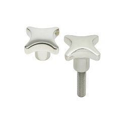 Stainless-Steel Cross-Shaped Knob (CK-SUS) (CK32R-SUS-PM) 
