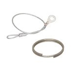 Cable For Ball Lock Pin / Key Ring For Ball Lock Pin (BLP-C, BLP-R)