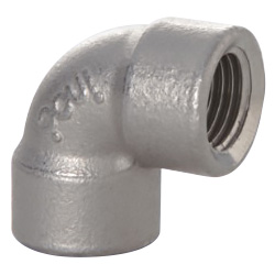 Stainless Steel Screw-in Pipe Fitting, 90° Elbow LL Type (304LL-10) 